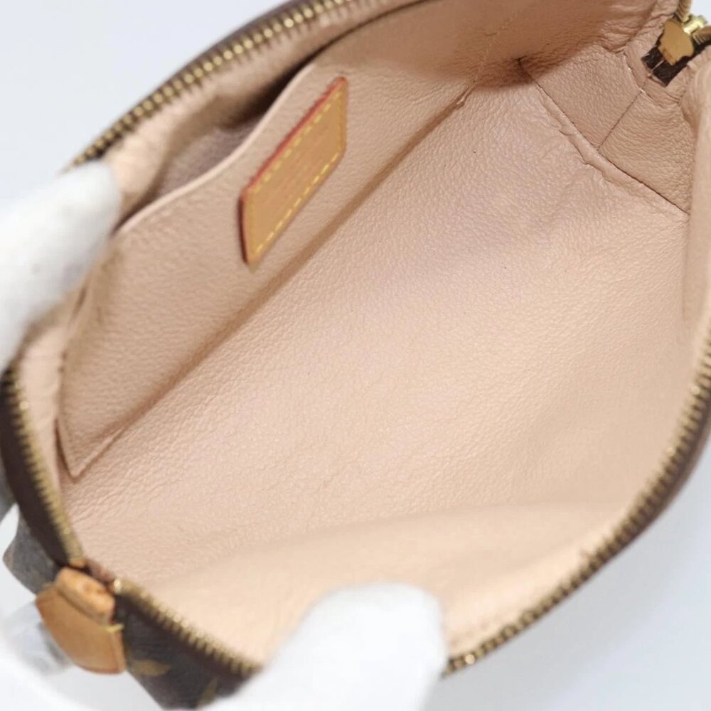 Authentic LOUIS VUITTON Monogram Pochette Cosmetic PM Pouch bst252-022826 - Picture 10 of 16